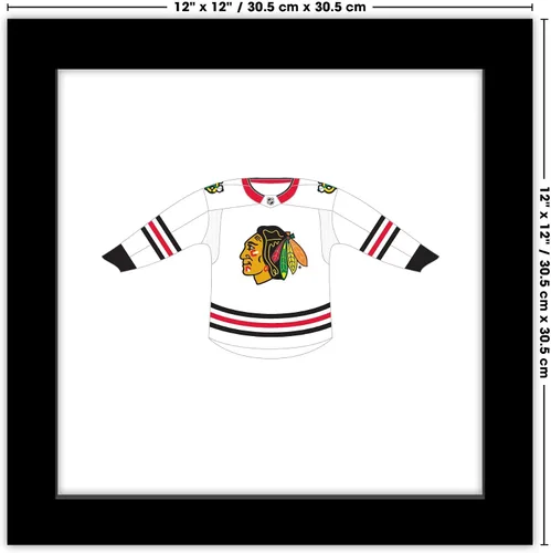 Vista 6 de Trends International Gallery Pops NHL Chicago Blackhawks - Póster de pared frontal de uniforme de carretera, 12.00 x 12.00 pulgadas, versión
