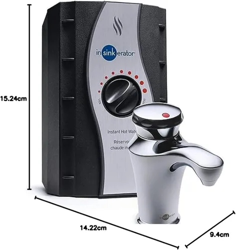 Vista 6 de In-Sink-Erator/Masterplumber H CONTOUR SS Despachador de agua caliente., H-CONTOUR-SS, 750watts, 115 volts