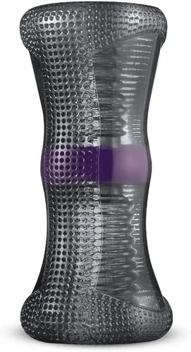 Vista 3 de Astroglide Masturbador y Stroker masculino, Toy 'n Joy Finisher para hombres, juguete sexual masculino de doble entrada, impermeable y amigable