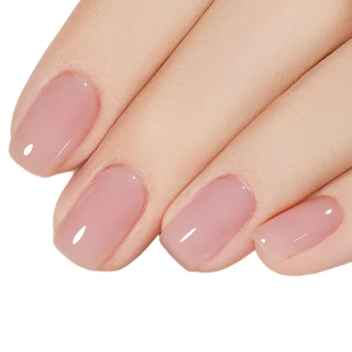 Vista 11 de MEMEDA Esmalte de uñas de gel, laca de uñas LED semipermanente, esmalte de uñas blanco lechoso nude, 0.5 onzas líquidas Negro