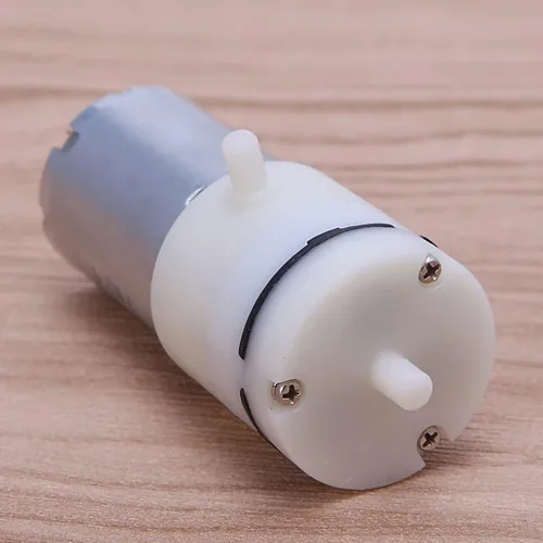 Vista 5 de Saim DC 12V Mini motor de bomba de aire para tanque de acuario oxígeno circular 2 PC