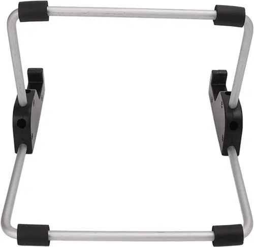 Vista 6 de Tissting Soporte universal para tableta, plegable, de aluminio, ajustable, 3 ángulos, elevador de escritorio portátil para tablet de 7 a 11