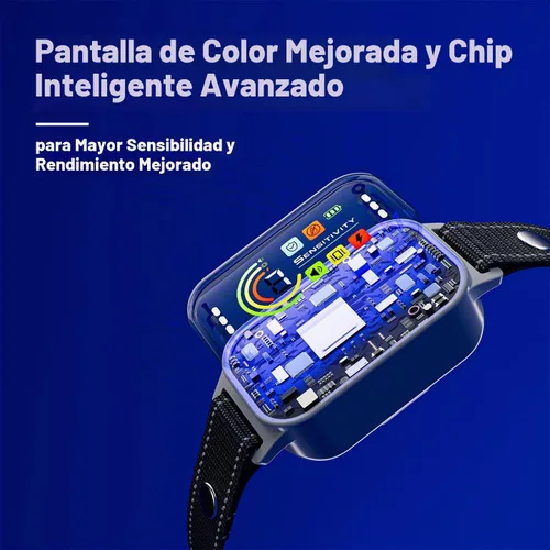 Vista 6 de Collar antiladridos para perros pequeños, medianos y grandes (5-150 libras), collar de entrenamiento antiladridos recargable inteligente con 7