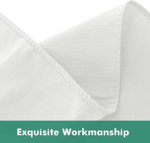 Vista 20 de Biscaynebay Faldas de cama envolventes con esquinas divididas para camas Twin/Twin XL de 15 pulgadas de caída, volantes de polvo elásticos Negro