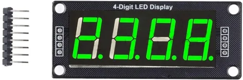 Vista 10 de 4 módulos de segmento digital Tm1637 Pantalla digital LED de 4 dígitos de 7 segmentos Pantalla digital LED de 0.56 pulgadas, pantalla de reloj
