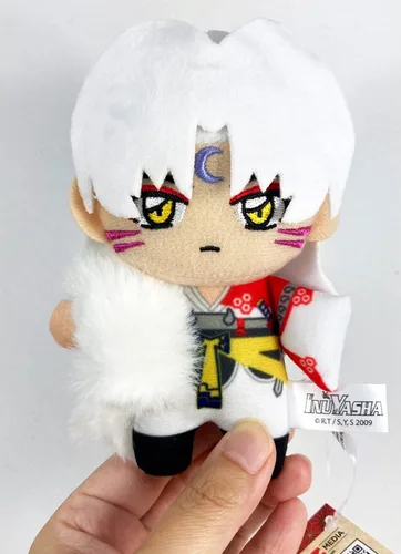 Vista 3 de Great Eastern Entertainment Inuyasha - Peluche Sesshomaru de 4.5 pulgadas de alto