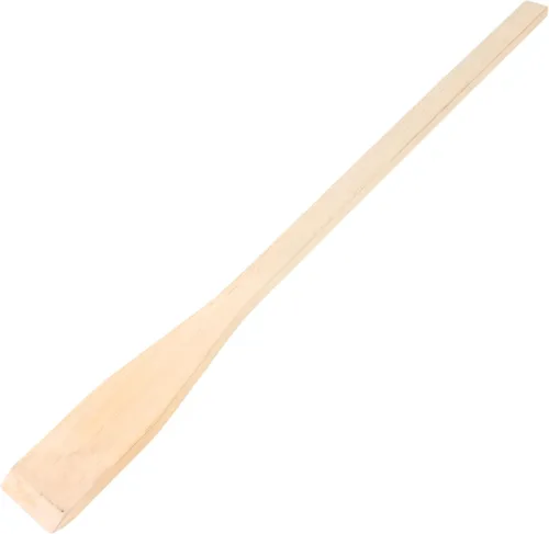 Vista 6 de TrueCraftware - Paleta de mezcla de madera de 18 "-Accesorios de cocina Cuchara de puré de madera de mango largo Espátula mezcladora para cocinar