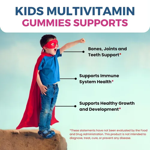 Vista 4 de Zaytun Vitamins Gomitas multivitamínicas Halal para niños y adultos, apoyo nutricional diario completo para la familia, vegetariano, apoya