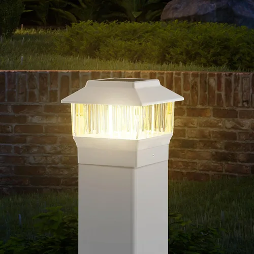 Vista 15 de 50 Lumen Luces Solares para Postes, 3 Modos Luces para Deck al Aire Libre, Valla, Tapa de Poste - 4x4 3.5x3.5 4.5x4.5 o 5.5x5.5, Luces LED
