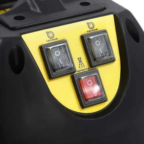 Vista 6 de Máquina comercial de limpieza de alfombras, 2110 W, 110 V, 80 L/11 galón, profesional, comercial, 3 en 1, limpiador de cepillo de piso, extractor