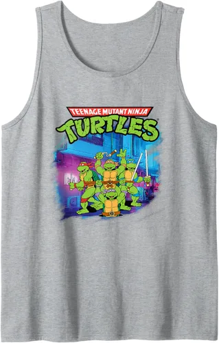 Vista 7 de Mademark x Teenage Mutant Ninja Turtles - Camiseta sin mangas clásica para adolescentes Negro
