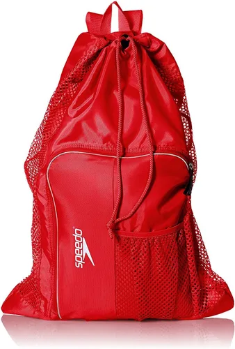 Vista 11 de Speedo Bolsa de Equipo de Malla Ventilador Deluxe con Cordón para Adultos Unisex