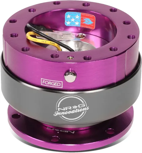 Vista 9 de NRG Innovaciones. Liberación rápida, rosado, (Pink Body/Titanium Chrome)