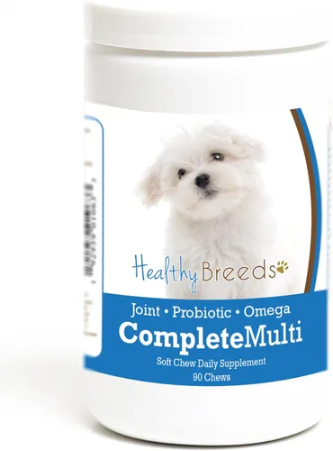 Vista 84 de Healthy Breeds Affenpinscher todo en uno multivitamínico suave masticable 60