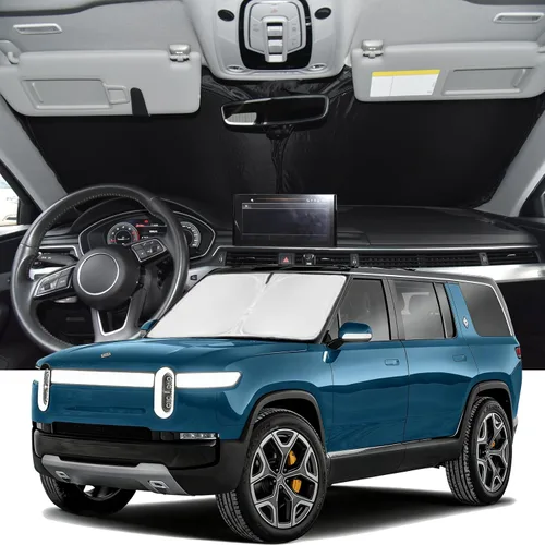 Vista 211 de Parasol para Toyota 4Runner 2010-2024 2025 - Cubierta de Parasol para Parabrisas - Sombra de Ventana Frontal de 4 Capas para 4-Runner de Ajuste