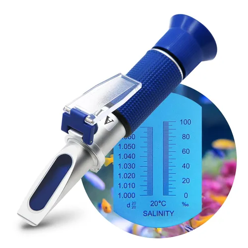 Vista 8 de Refractómetro DEF 0-40% AdBlue Concentración de Urea de Fluido de Escape Diesel Refractómetro Portátil con ATC para Diesel Automotriz, Hecho