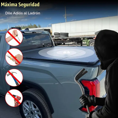 Vista 6 de Perfit Liner Cubierta rígida de tres pliegues para Toyota Tundra 2000-2006