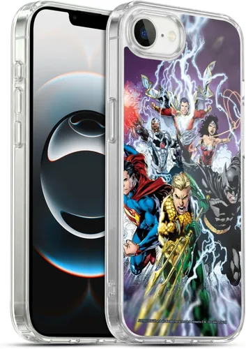Vista 56 de Head Case Designs Funda de gel con licencia oficial de la Liga de la Justicia DC Comics #10 Darkseid War Comic Book Cover