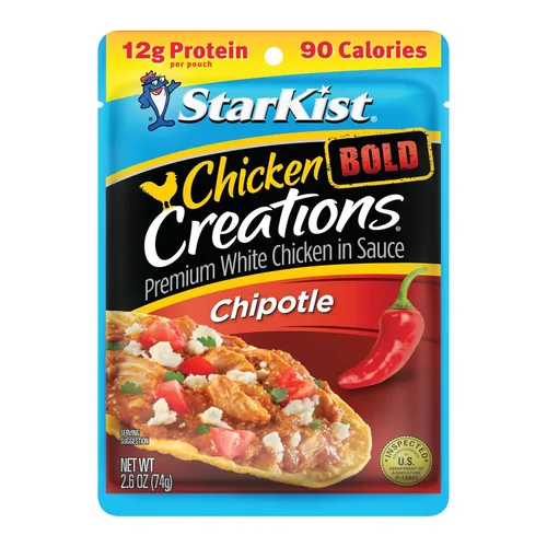 Vista 18 de StarKist Chicken Creations BOLD Buffalo Style, bolsa de 2.6 onzas, 1 paquete