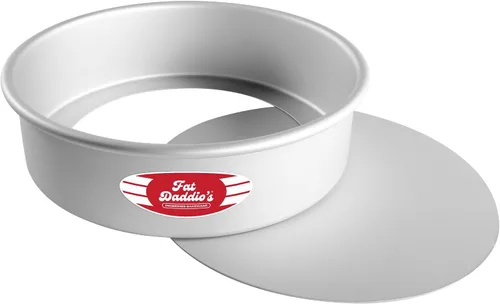 Vista 25 de Molde para tarta redondo de aluminio anodizado Fat Daddio con base extraíble