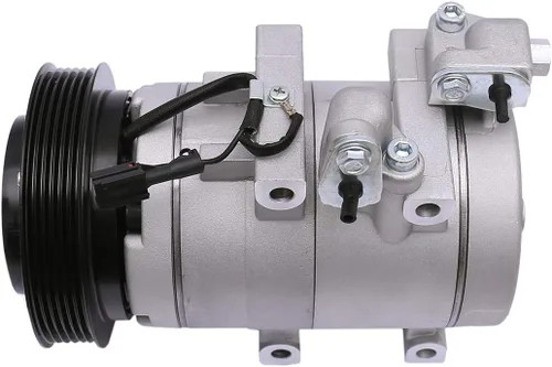 Vista 4 de FKG Compresor de CA y embrague de A/C 9770126300 apto para Hyundai Santa Fe 2.7L 2001-2006