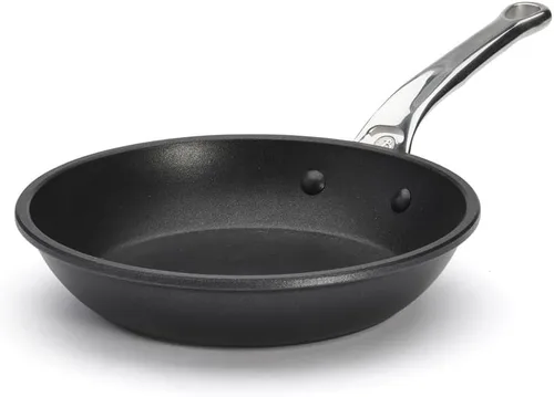 Vista 5 de DE BUYER Choc Xtreme - Sartén con mango de acero inoxidable, 9.4 in, color negro, 8.7 x 5.0 x 0.6 in
