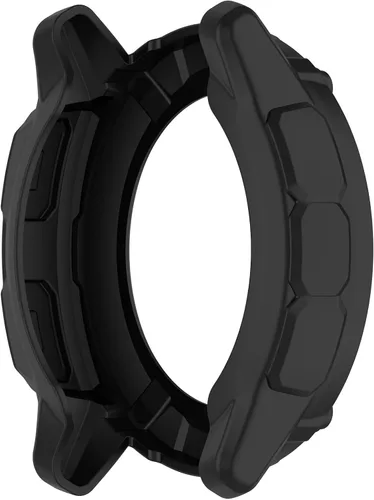 Vista 5 de TenCloud Funda compatible con Garmin Instinct 2X Solar Case Protector Funda protectora 1.969 in diseñada para Garmin Instinct 2X Solar Tactical Negro