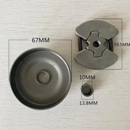 Vista 2 de Accesorios de herramientas Embrague y kit de tambor de embrague y cojinete de aguja de estímulo .325"-7T Compatible con piezas de repuesto