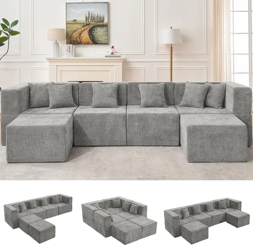 Vista 33 de MONVANE Sofá cama convertible de 55.5 pulgadas, sofá cama 2 en 1 sin hueso con bolsillo de almacenamiento, cómodo sofá de asiento profundo