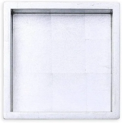 Vista 3 de Caspari Servilletero de cóctel lacado en plata - 1 cada uno