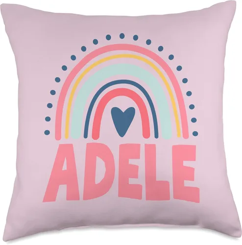 Vista 4 de Idea Regalo Personalizzata con Nome Gifts Idea Adele Name Custom Woman Myth Legend - Almohada para fiesta de cumpleaños, 16 x 16 pulgadas, multicolor