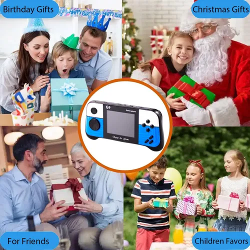 Vista 6 de Mini videojuegos retro portátiles de mano, consola de juegos de mano con juegos clásicos de FC, pantalla a color de 3.0", regalo de cumpleaños