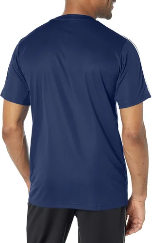 Vista 2 de adidas Essentials Base - Camiseta de entrenamiento de 3 rayas para hombre