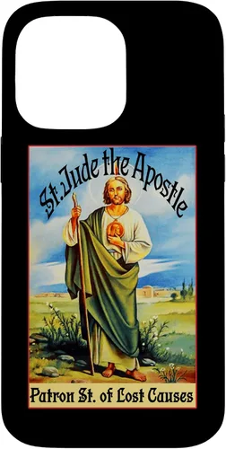 Vista 21 de St. Jude - Funda para iPhone 16, diseño de The Apóstol of Jesus Lost Causes