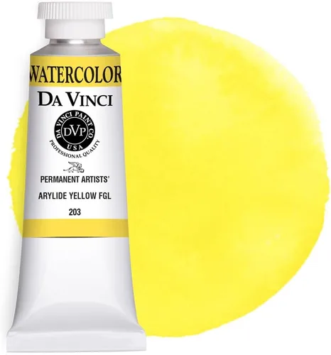 Vista 45 de DA VINCI PAINTS Pintura Acuarela Profesional para Artistas, Azul Cobalto, 15mL