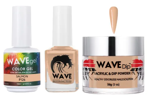Vista 49 de WAVEGEL - Juego de gel de remojo, laca de uñas y polvo acrílico a juego - Colección Simplicity - #P109 Blizzard