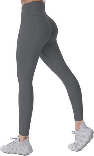 Vista 38 de Sunzel - Leggings de entrenamiento para mujer con cintura alta y control de abdomen Negro