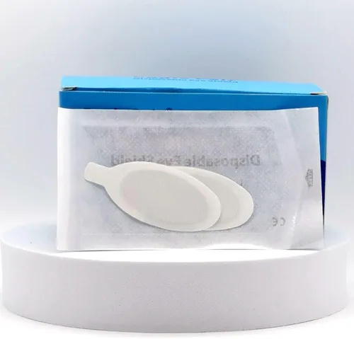 Vista 4 de Protectores de ojos láser desechables de belleza IPL/LED/microdermoabrasión para huéspedes de protección ocular paquete de 10 pares