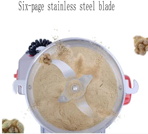 Vista 2 de Grain Grinder Mill 700G Electric Grain Mill Grinder,Stainless Steel Grain Mill Grinder,Grains Spices