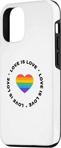 Vista 2 de iPhone 15 LGBTQ Community Lesbian Gay Bi Trans Love Is Love Culture Case