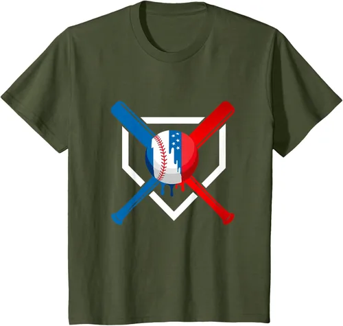 Vista 12 de Ropa de béisbol - Camiseta de béisbol, Negro -, Pequeña