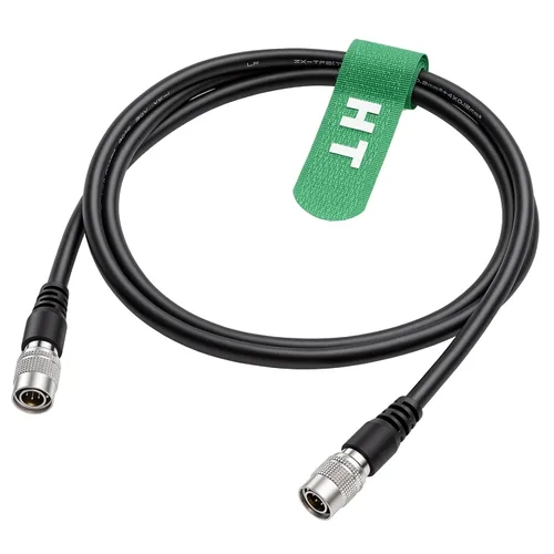 Vista 3 de Hirose 6 pin macho a 6 pin macho cable para audio KFD herramienta radio Thorlabs obturador controlador 3.3 ft