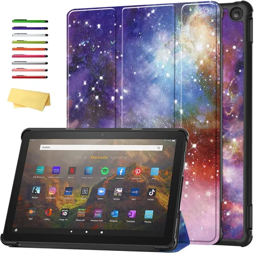 Vista 39 de Funda para Amazon Kindle Fire HD 8 y Fire HD 8 Plus (12ª/10ª generación, versión 2024/2022/2020) de 8 pulgadas, UUcovers con soporte triple