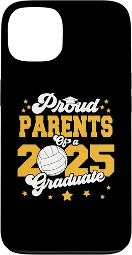 Vista 7 de iPhone 16 Parents of a 2025 Graduate Prom Graduation 25 VolleyBall Case