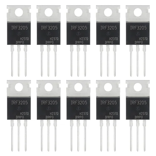 Vista 69 de 2N2222 2N2222A Transistores amplificadores NPN de silicio TO-92 60V 800mA (Paquete de 200 piezas)