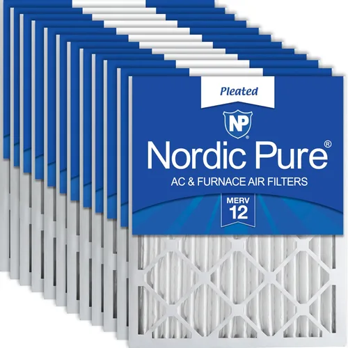 Vista 20 de Nordic Pure Filtros de aire MERV 7 plisados de 14 x 20 x 2 (13 1/2 x 19 1/2 x 1 3/4), paquete de 3 filtros de aire plisados MERV 7