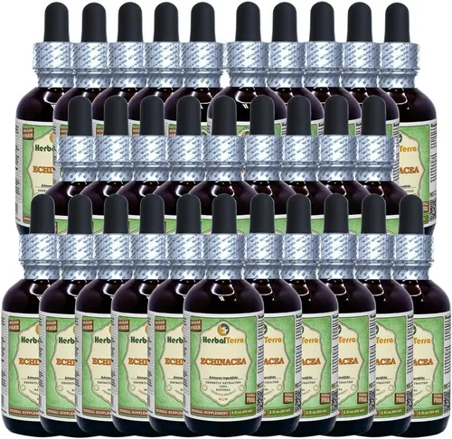 Vista 16 de Tintura de equinácea (Echinacea Angustifolia), extracto líquido de raíz seca, 2 onzas