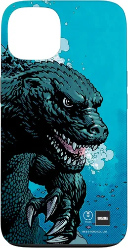 Vista 6 de Funda para iPhone 14 Godzilla Comic Art "Reef