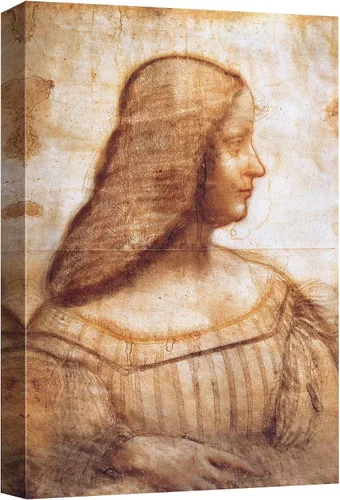 Vista 31 de wall26 Lienzo impreso para pared, diseño de Salomé y San Juan Bautista, por Solario, Historia del Renacimiento, ilustraciones de bellas artes, arte