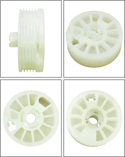 Vista 4 de 2 piezas de carrete de engranaje de tambor regulador de elevalunas compatible con Kia Optima 2016 2017 2018 2019 2020, reemplaza 82481D4000